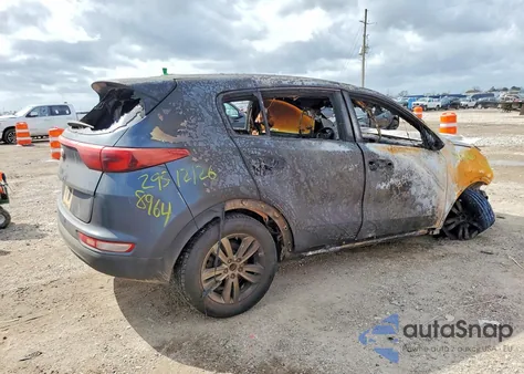 2018 Kia Sportage Lx из США, поврежденный, VIN KNDPM3AC1J7378964